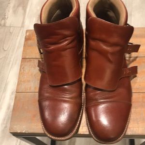 24 HOUR SALE TSUBO Two Buckle Tobacco Boots
